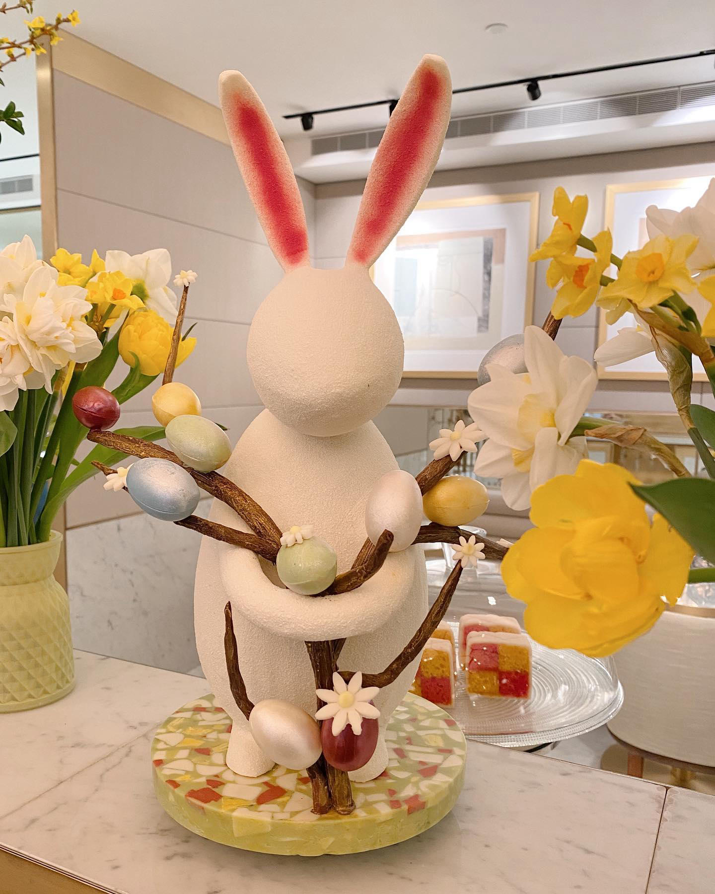 We’ve had a special visit from the Easter Bunny, just in time for the long bank holiday weekend