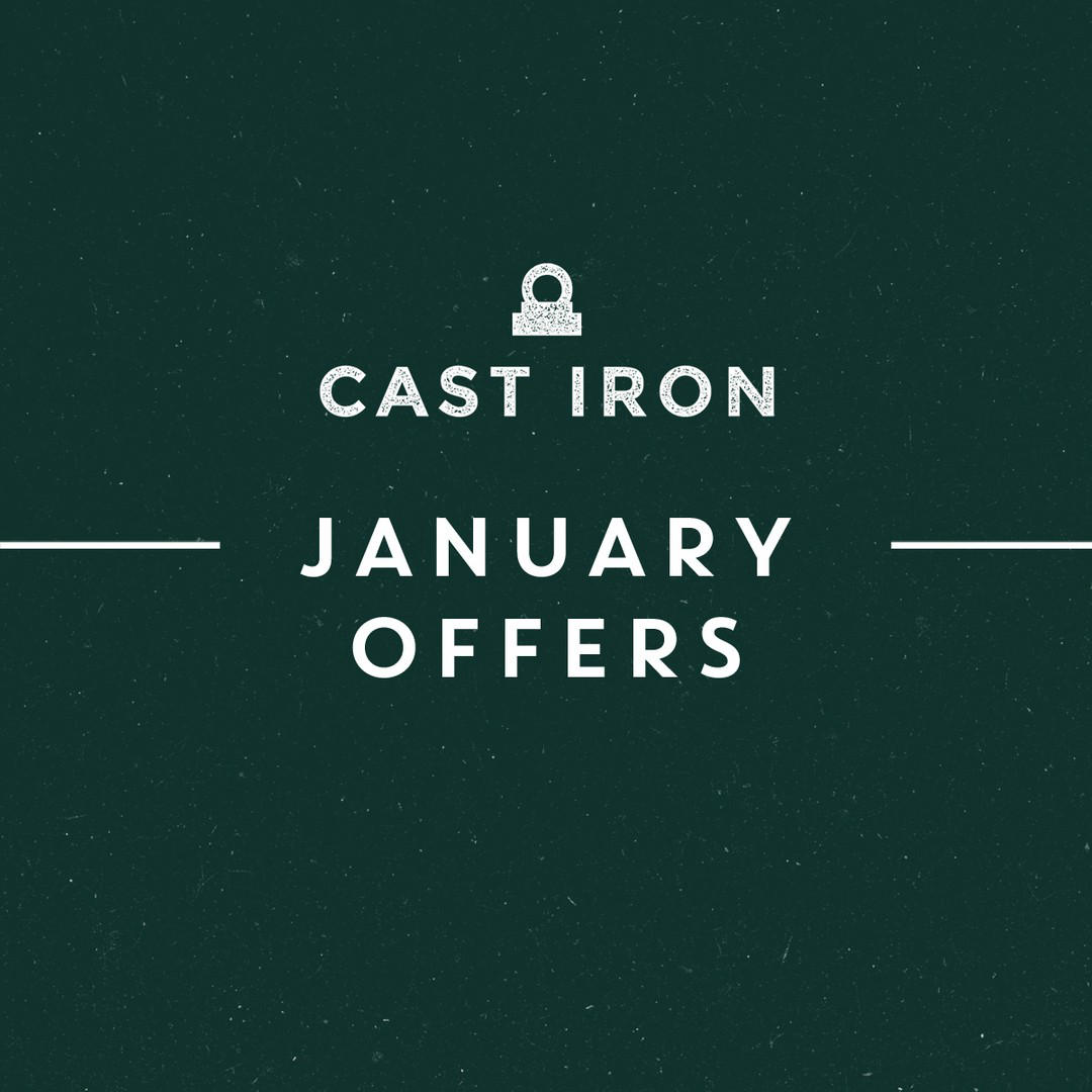 Cast Iron Kensington - Cast Iron has some fantastic food and drinks deals to start the year with gre