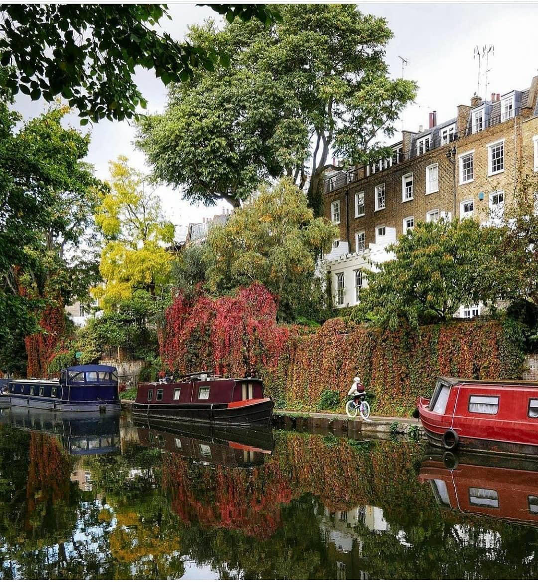 image  1 London Vacations - London canal walks in Autumn