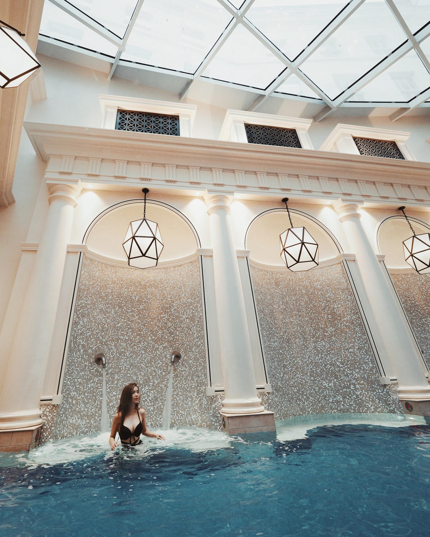 Spend the day relaxing in the healing waters of #SpaVillage Bath, truly the perfect way to unwind af